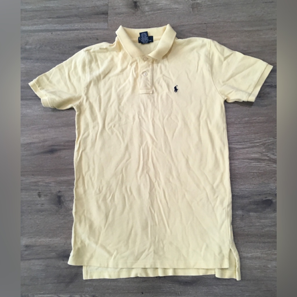 Ralph Lauren Light Yellow Polo Shirt